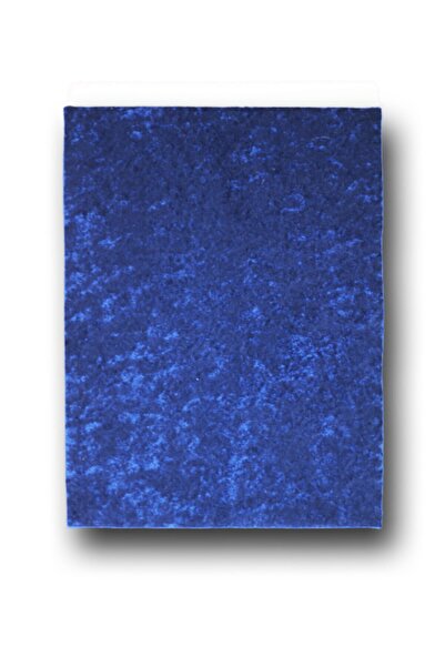 TUĞRA TABLO Astarlı Kadife Lacivert Kumaş Kaplı Tahta 30*40cm