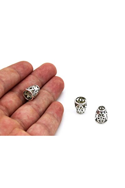 yfhobi 2 Adet - 11x13 Mm, Fular Uç Aparatı, Huni Kapak, Metal Takı Malzemesi,...