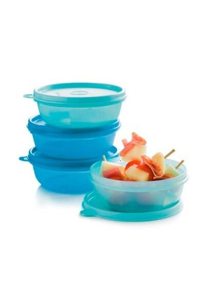 Tupperware مجموعة حاويات الحلوى مكونة من 4 قطع