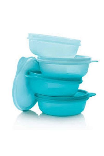 Tupperware Tuppperware Candy Containers Set of 4 Green Color