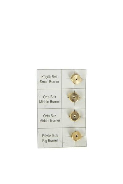 Haydi 100 Adet Doğalgaz Ocak Memesi Enjektör Takımı 7 Lik