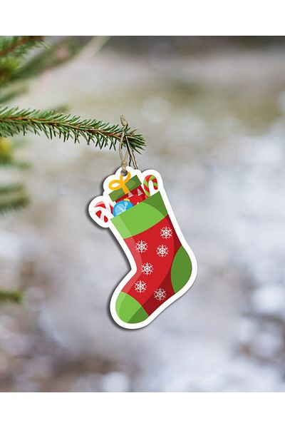 quppa Christmas Tree Decor 4-Piece MDF Set