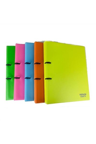 Önder Rainbow Colors 2 Ring PVC Green 121-19