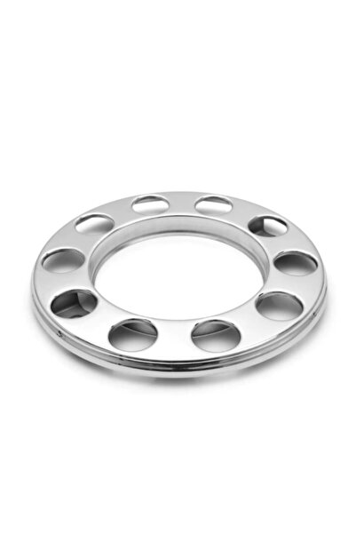 AHMET OTOMOTİV Ortası Açık Krom Jant Kapağı 22,5" Ortası Açık Jant Çemberi Pa...