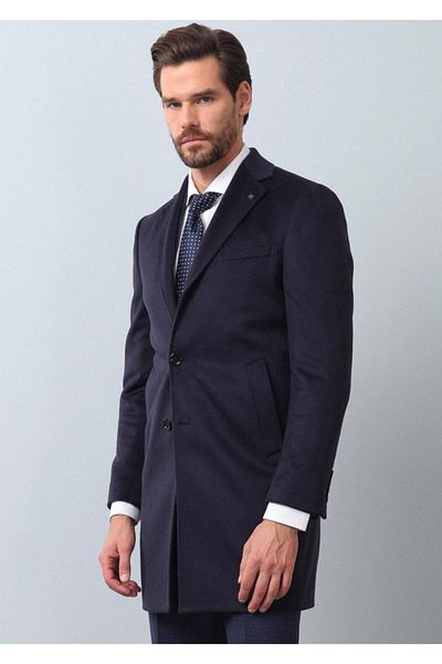 Ramsey Woven Overcoat