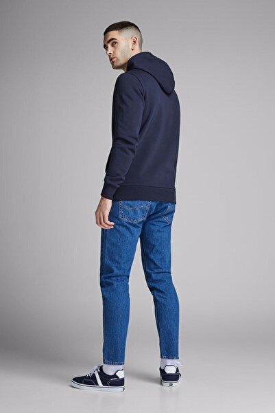 Jack & Jones Мъжки суитшърт с дълъг ръкав Jack&Jones Jjecorp Old Logo, тъмносин/тъмносин 13W42OLDCORP