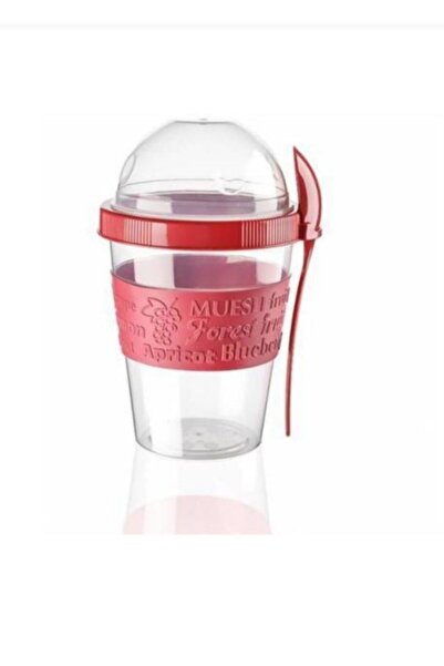 Titiz Take'n Go Prepare and Go Fruit Yogurt Container with Lid and Spoon