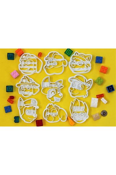 Mini Tasarım Atölyem Paw Dog Etc. Cookie Mold Set