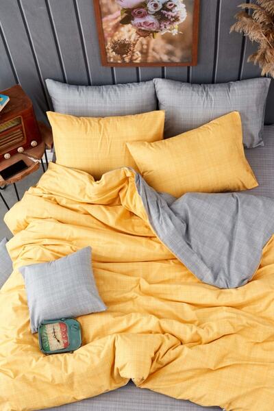 Always 100% Cotton Single Double Sided Duvet Cover Set
