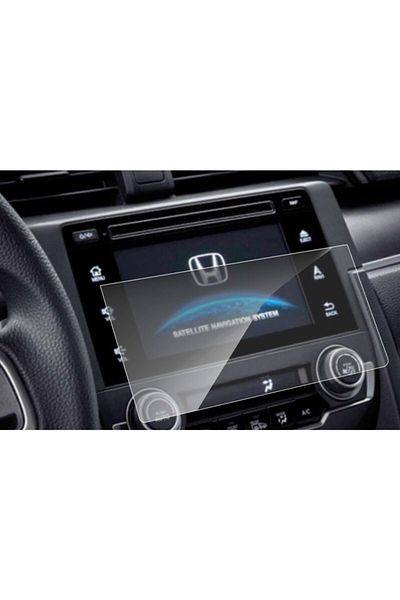 ael-tech Honda Civic Go Navigation Screen Protector Film with CD Input
