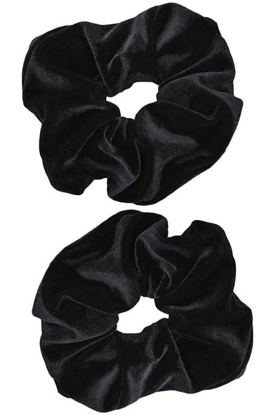 Donna Liberta 2 Pack Velvet Black Rubber Buckle Large Size Buckle004