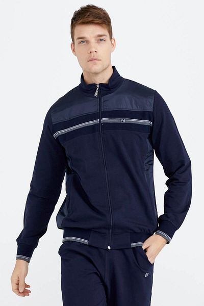 Navy blue shop sweatsuit mens