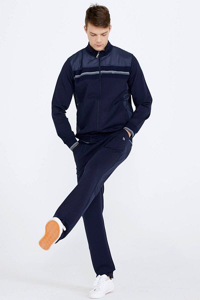 Sementa Ανδρική αθλητική φόρμα Stripe Detailed - Navy Blue