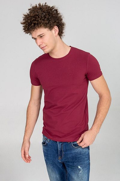 Ltb Men's CLARET red T-SHIRT 012188433661340000