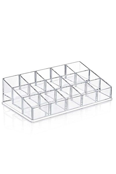 Box Up 15 Eyed Nail Polish Organizer Organizer Μακιγιάζ Organizer Κοσμήματα