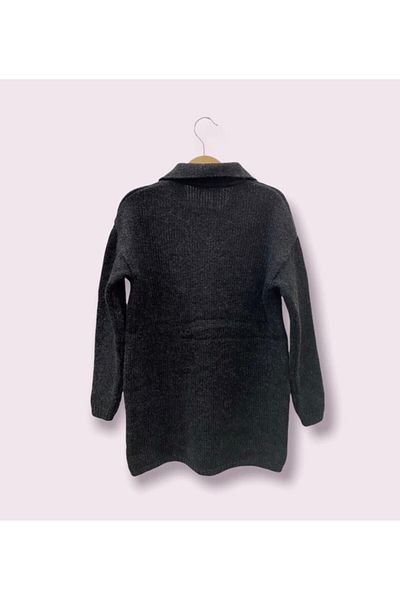 Çikoby Girl's Gray Cardigan