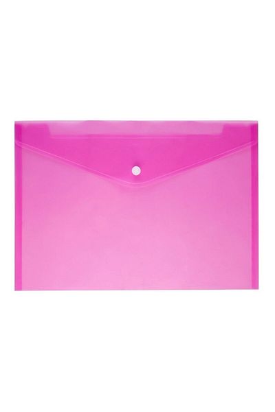 Lotte Snap File A4 Pink 24-Piece Bag