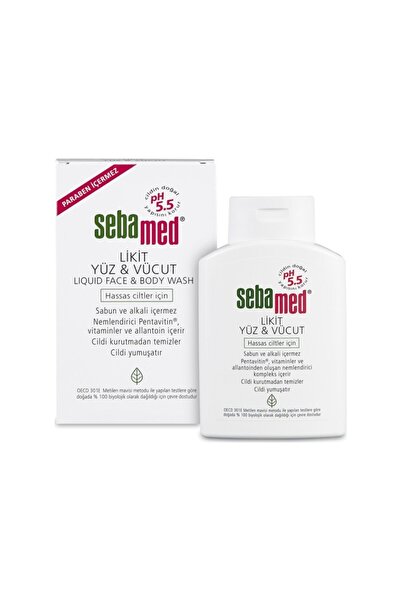 Sebamed Likit Yüz ve Vücut Temizleyici Jel 1000 ml