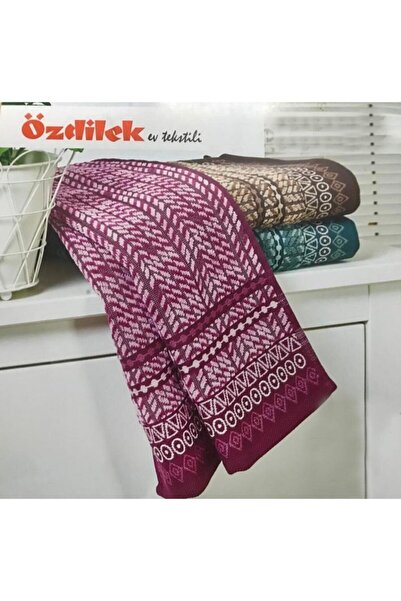 Özdilek Teraphy/bordo Havlu 50*90