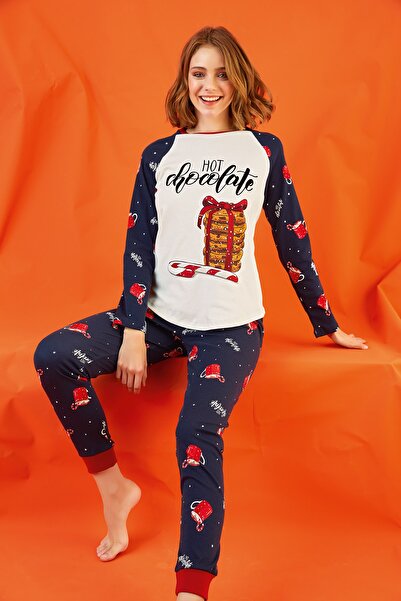 Sevim Baskılı Pijama Takım