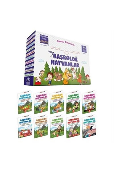 Model Yayınları Model Çocuk 2. Ve 3.sınıf Başrolde Hayvanlar Hikaye Seti 10 K...