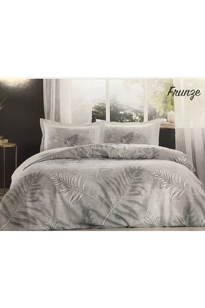 Özdilek Frunze Duvet Cover Set Double Gray