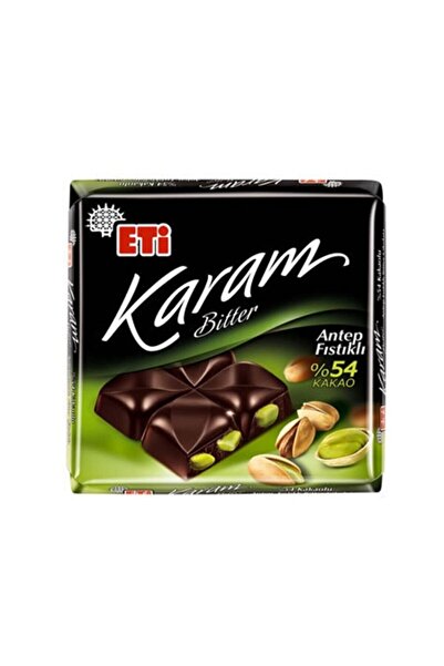Eti Karam Çikolata Bitter Fıstıklı 60 gr