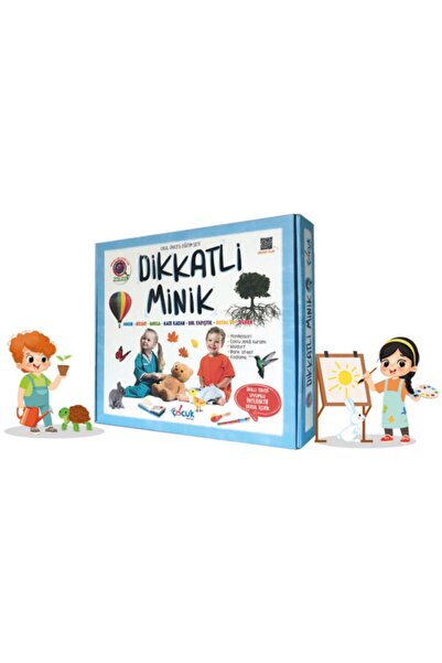 Dikkat Çocuk Yayınları Dikkatli Minik Okul Öncesi Eğitim Seti