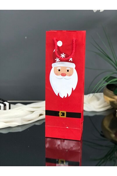 Masalsı Concept Noel Baba Figürlü Karton Hediye Kutusu 35*12 Cm