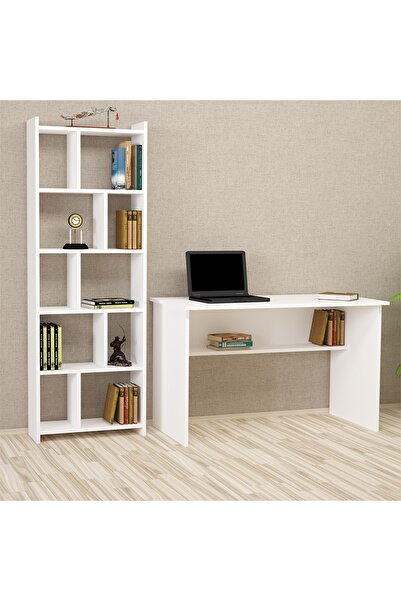Kalender Dekor Ellen Snow 120 Cm Çalışma Masası Takımı El01