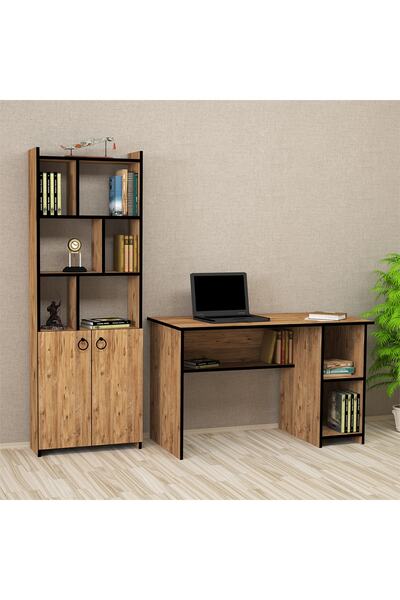 Kalender Dekor Avel Mayra 120 Cm Çalışma Masası Takımı Avem04