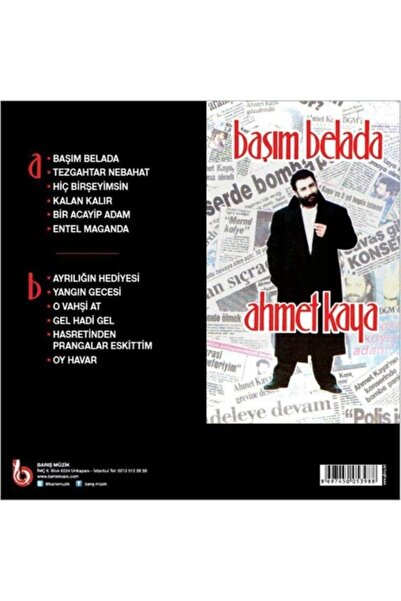 Osso Ahmet Kaya - Başım Belada (plak)