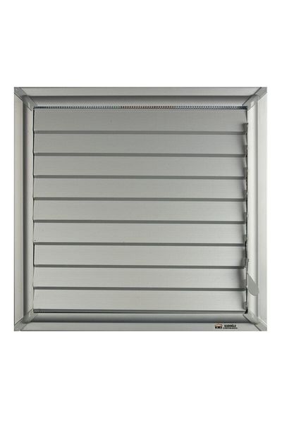 kadıoğlu menfez sineklik 60x62 Anodized - Aluminum Colored Superficial Gluing Grille