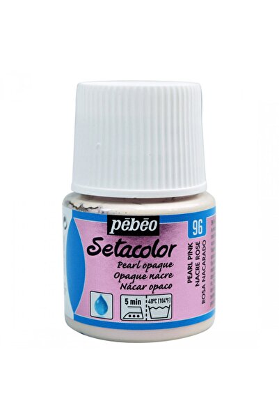 Pebeo Setacolor Pearl (Yanar Döner) Opak Kumaş Boyası 96 PEARL PINK