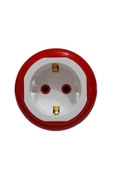 fetih elektrik Kırmızı Led Gece Lambası Prizli Aç Kapa Anahtarlı