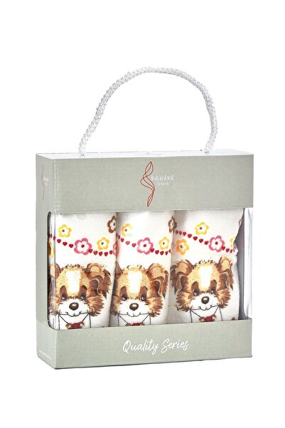 istanbul towel Country Serisi Mutfak Havlusu 3'lü Paket