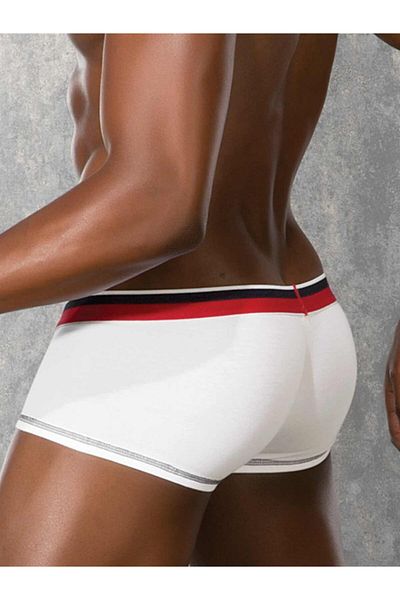 Doreanse White Modal Men's Mini Boxers with Bag