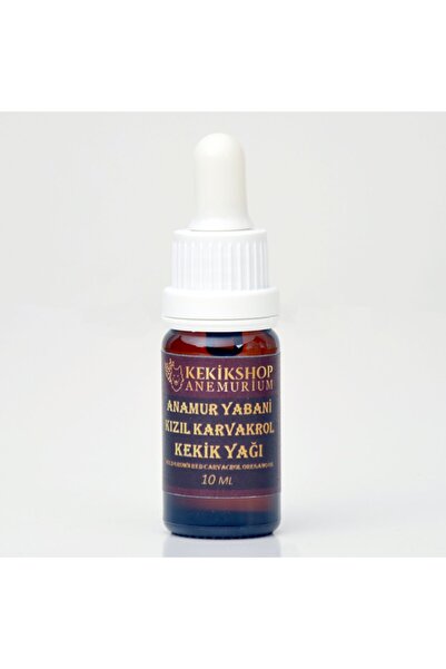 Kekikshop Anemurium Kızıl Karvakrol Yabani Kekik Yağı 10ml Anamur Origanium Dubium Boiss Kekikyağı