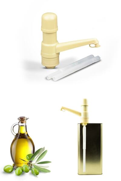 morponi Pratik Sıvı Yağ Pompası 5, 10, 18 Lt Tenekeler Için Hijyenik Pompası