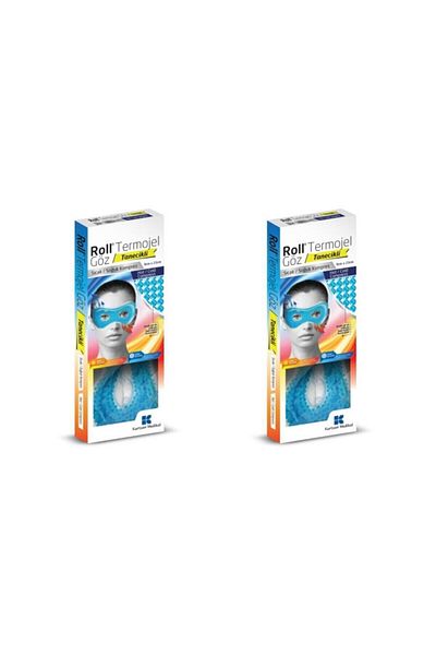 Roll Hot Cold Thermogel Compress with Eye Grains 2 Pack