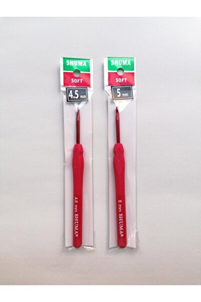 shuma Red Serisi Silikon Saplı Tığ 4.5 Mm + 5 Mm