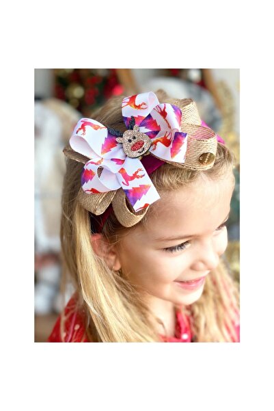 QUEEN AKSESUAR Coroană de Crăciun specială de Anul Nou, cu elan argintiu, bra...