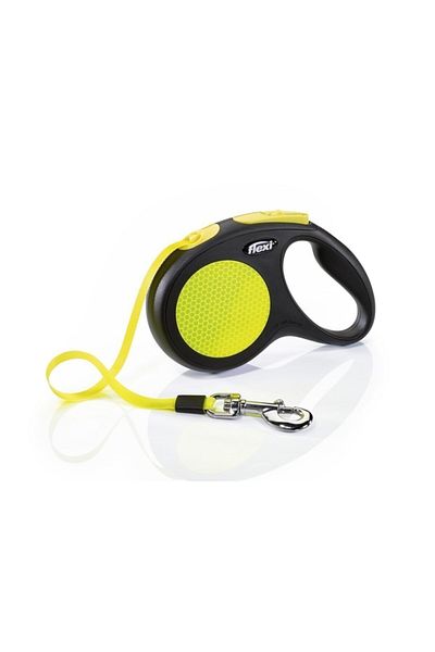 Flexi Neon Reflector Automatic Strip Travel Collar Medium 5 M 25 Kg