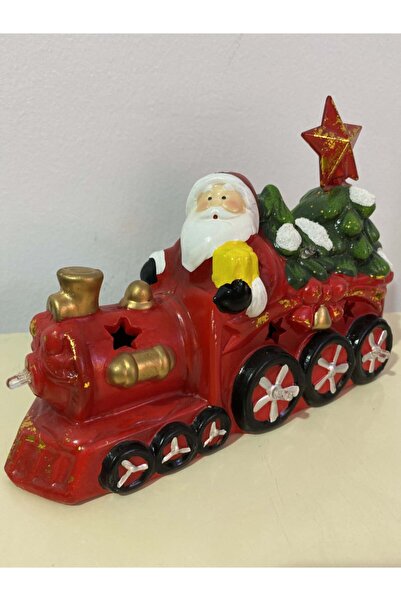 Genel Markalar Yılbaşı Pilli Noel Baba Işıklı Tren