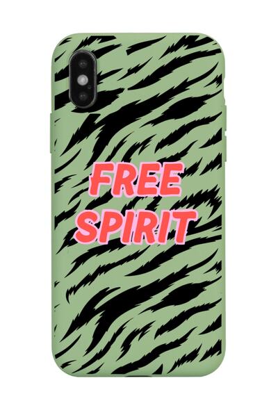Spoyi Green Launch Phone Case with Free Spirit Design Compatible with iPhone ...