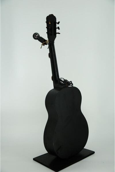 ELGRECORETRO Ispanyol Gitar Retro/vintage Tasarım Lambader ( Geri Dönüşüm Ürünü )