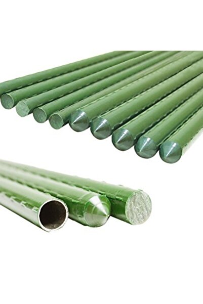 Bahçem Bitki Destek Çubuğu Metal Üzeri Pvc Kaplı 8mm x 60cm - Beş Adet