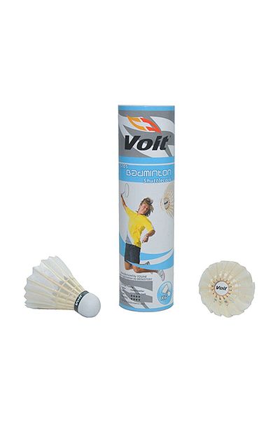 Voit كرة الريشة للنادي S105 للجنسين (ريش الإوز) 6 قطع 1VTAKS105
