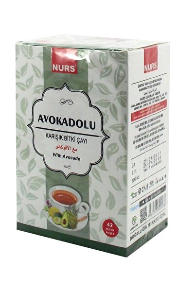 Nurs Avakadolu Karışık Bitki Çayı 42 Süzen Poşet
