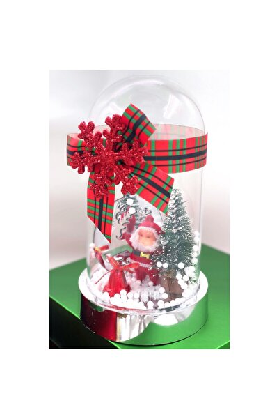 QUEEN AKSESUAR Anul Nou Crăciun Glob de zăpadă de lux Moș Crăciun Pom de pin ...